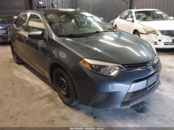  Salvage Toyota Corolla
