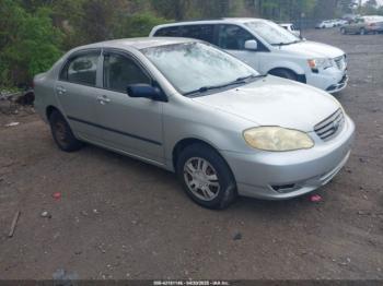  Salvage Toyota Corolla