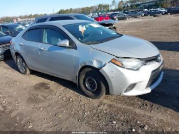  Salvage Toyota Corolla