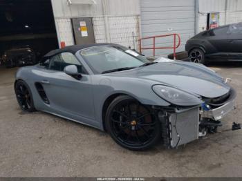  Salvage Porsche 718 Spyder