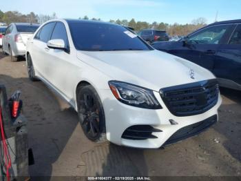  Salvage Mercedes-Benz S-Class