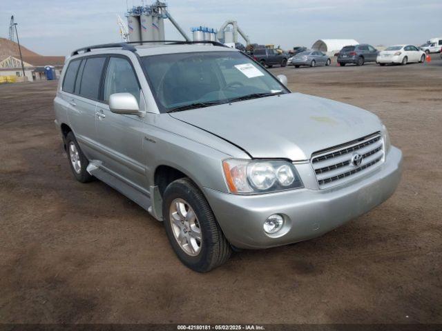  Salvage Toyota Highlander