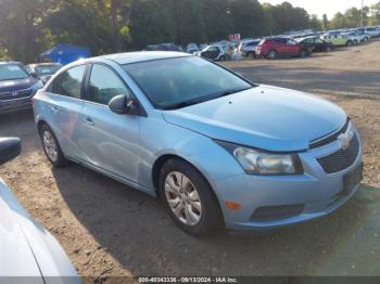  Salvage Chevrolet Cruze