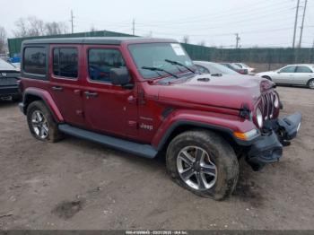  Salvage Jeep Wrangler