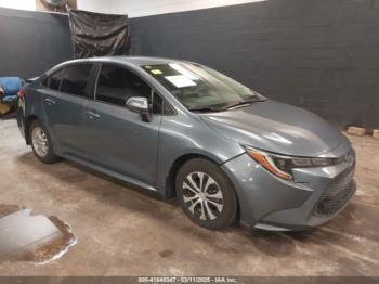  Salvage Toyota Corolla