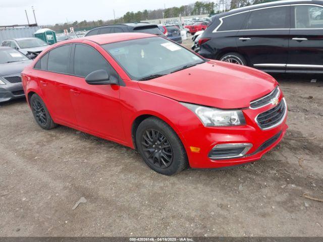  Salvage Chevrolet Cruze
