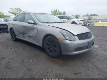  Salvage INFINITI G35x