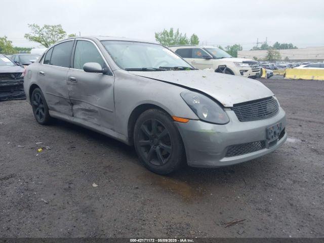  Salvage INFINITI G35x