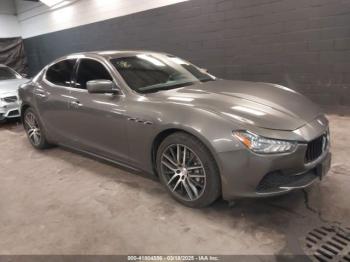  Salvage Maserati Ghibli