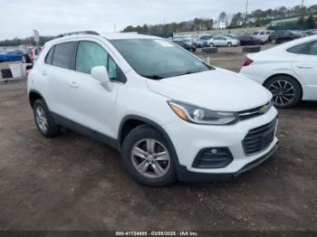  Salvage Chevrolet Trax