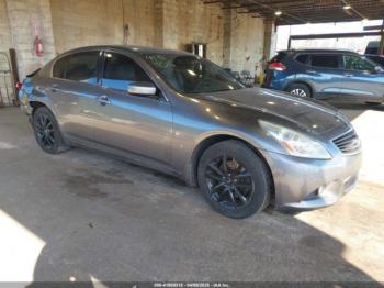  Salvage INFINITI G37x