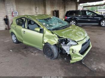  Salvage Toyota Prius c