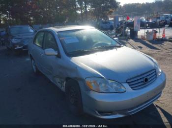  Salvage Toyota Corolla