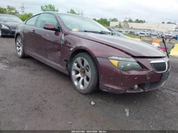  Salvage BMW 6 Series