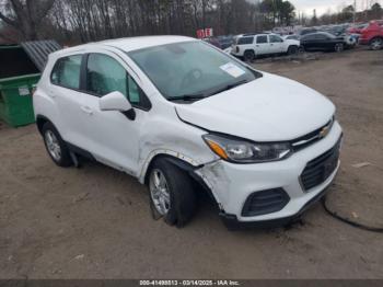  Salvage Chevrolet Trax