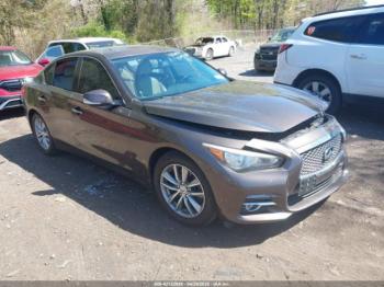  Salvage INFINITI Q50
