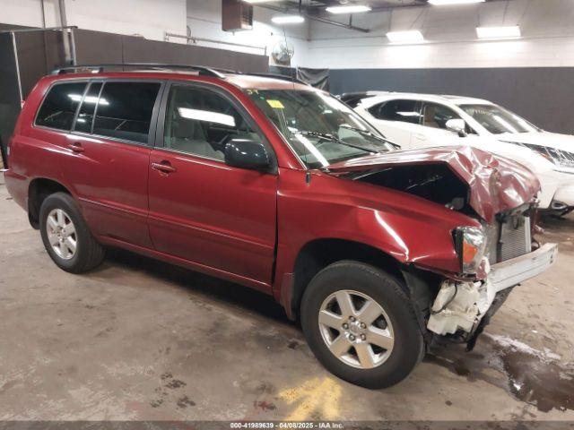  Salvage Toyota Highlander