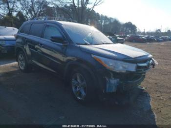  Salvage Toyota Highlander