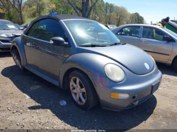  Salvage Volkswagen Beetle