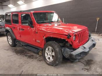  Salvage Jeep Wrangler