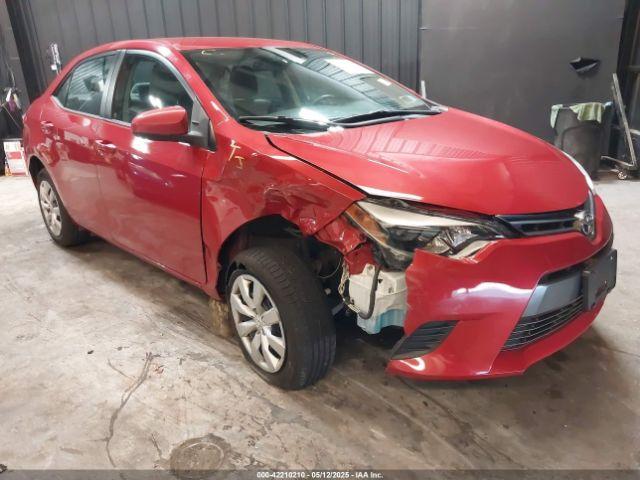  Salvage Toyota Corolla