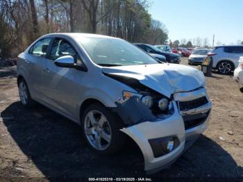  Salvage Chevrolet Sonic