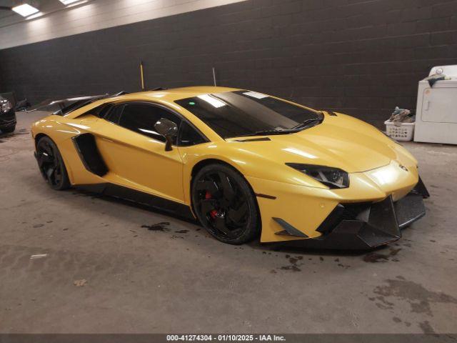  Salvage Lamborghini Aventador