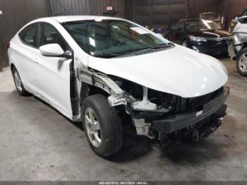  Salvage Hyundai ELANTRA