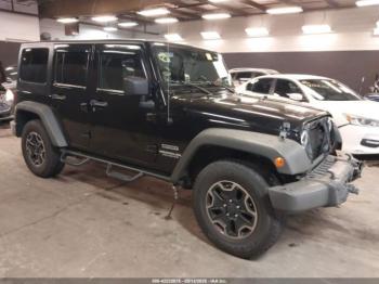  Salvage Jeep Wrangler