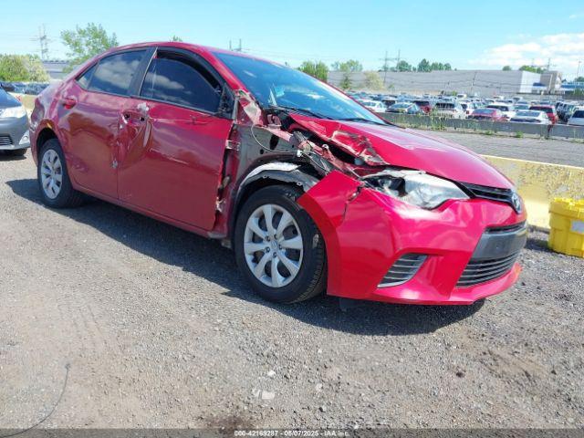  Salvage Toyota Corolla