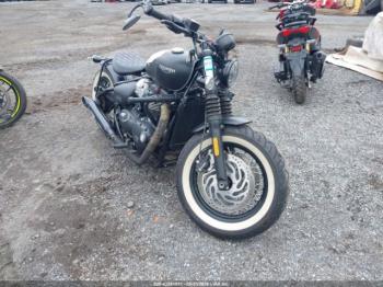  Salvage Triumph Motorcycle Bonneville