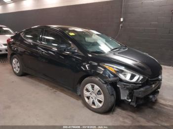  Salvage Hyundai ELANTRA