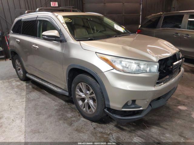  Salvage Toyota Highlander