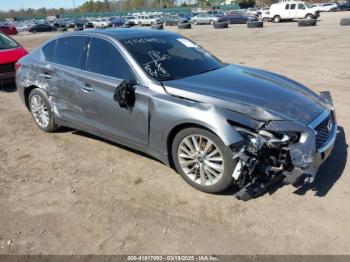  Salvage INFINITI Q50