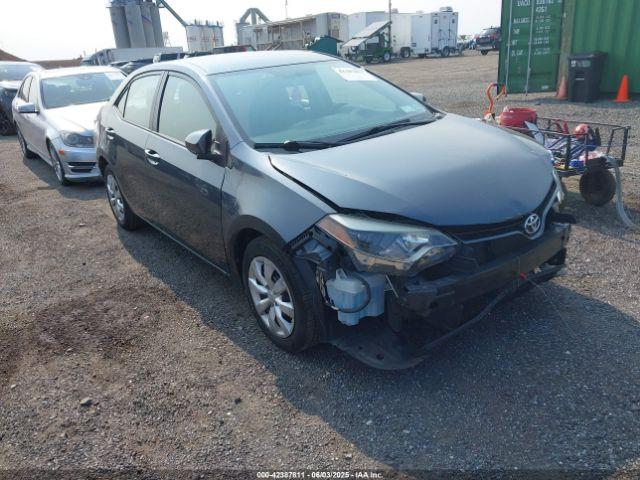  Salvage Toyota Corolla
