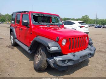  Salvage Jeep Wrangler