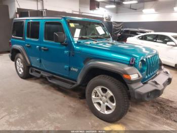  Salvage Jeep Wrangler