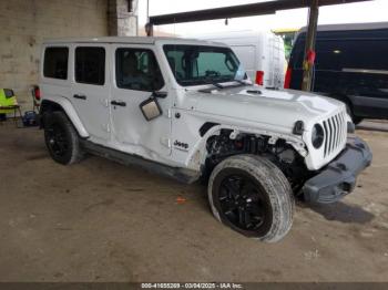  Salvage Jeep Wrangler
