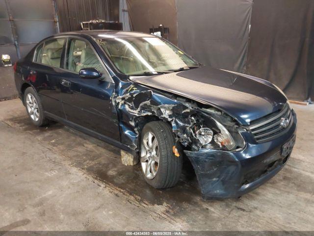  Salvage INFINITI G35x