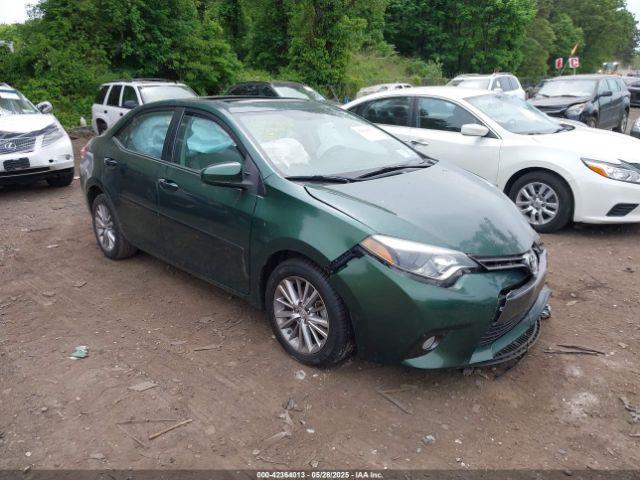  Salvage Toyota Corolla