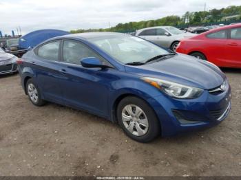  Salvage Hyundai ELANTRA