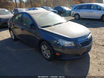  Salvage Chevrolet Cruze
