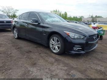  Salvage INFINITI Q50 Hybrid