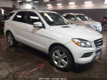  Salvage Mercedes-Benz M-Class