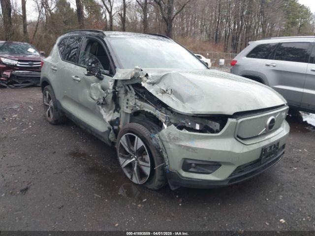  Salvage Volvo Xc40 Recharge Pure Electr
