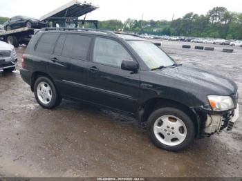  Salvage Toyota Highlander