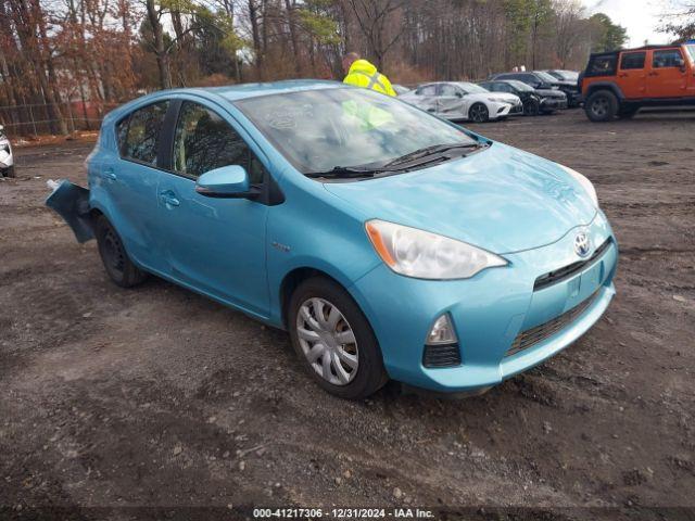  Salvage Toyota Prius c