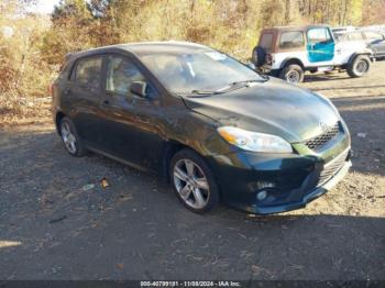 Salvage Toyota Matrix