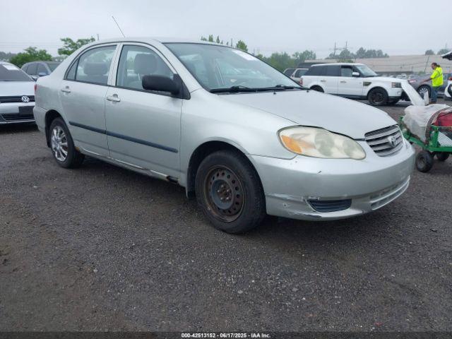  Salvage Toyota Corolla