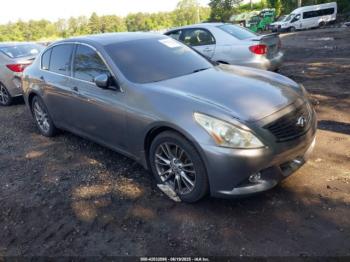  Salvage INFINITI G37x